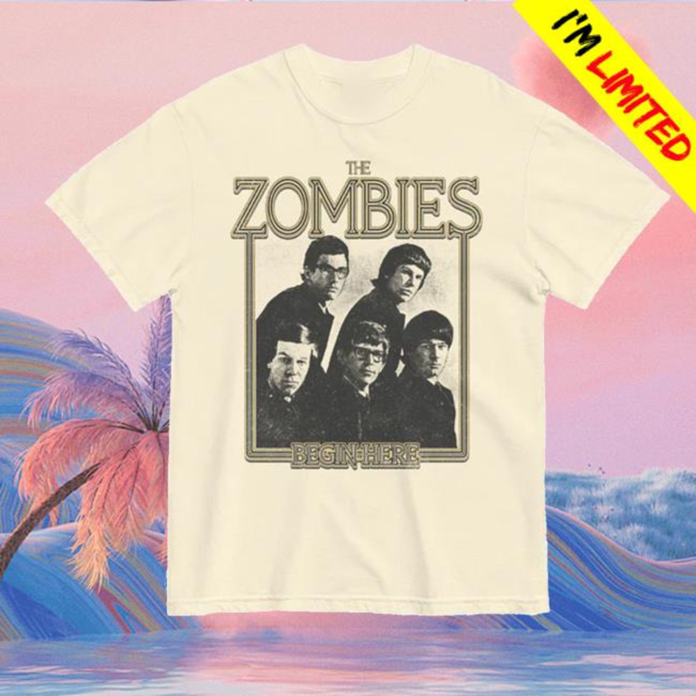 The Zombies  Store Begin Here Frame T-Shirt
